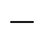 Minus SVG Icon